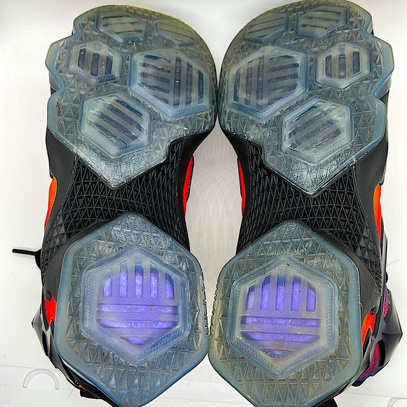 Nike Purple/Red Lebron 13 Doernbecher Basketball Shoes Sneakers **Men’s Sz 8** - Picture 8 of 11